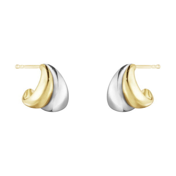 G.J.ØRERING CURVE SØLV/GULD