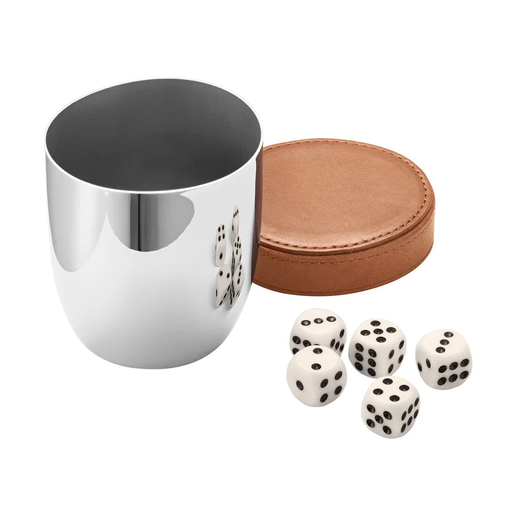 G.J.SKY DICE TRAVEL SET CUP+5 DICE