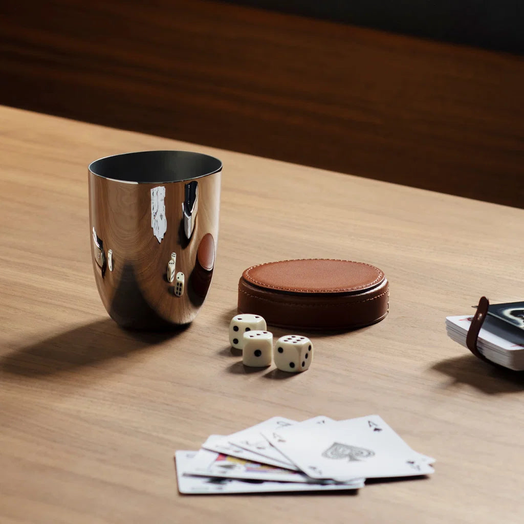 G.J.SKY DICE TRAVEL SET CUP+5 DICE