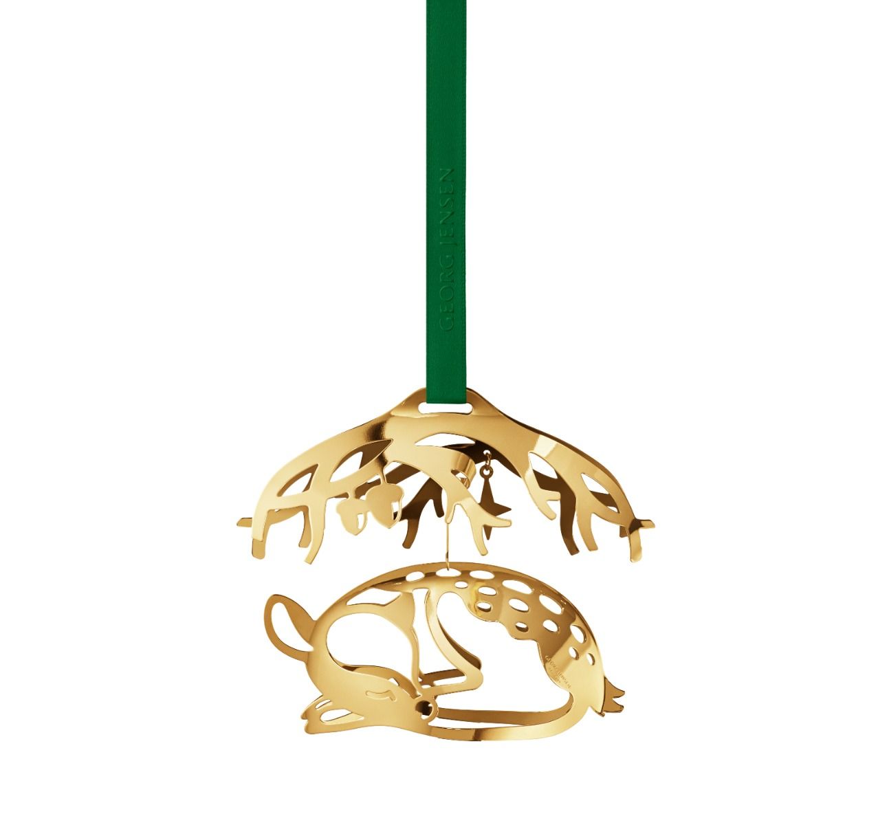 CC 2023 CHRISTMAS MOBILE DEER 18 KT GOLD