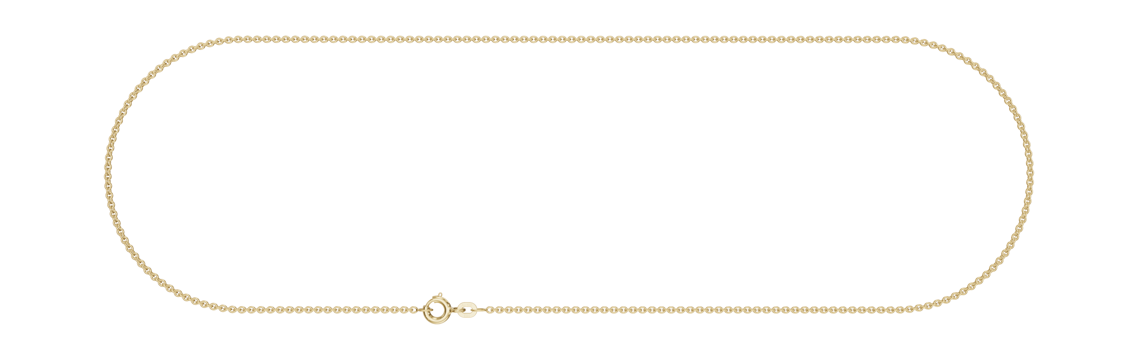 14 KT RUND ANKERKÆDE 1,5/42 CM