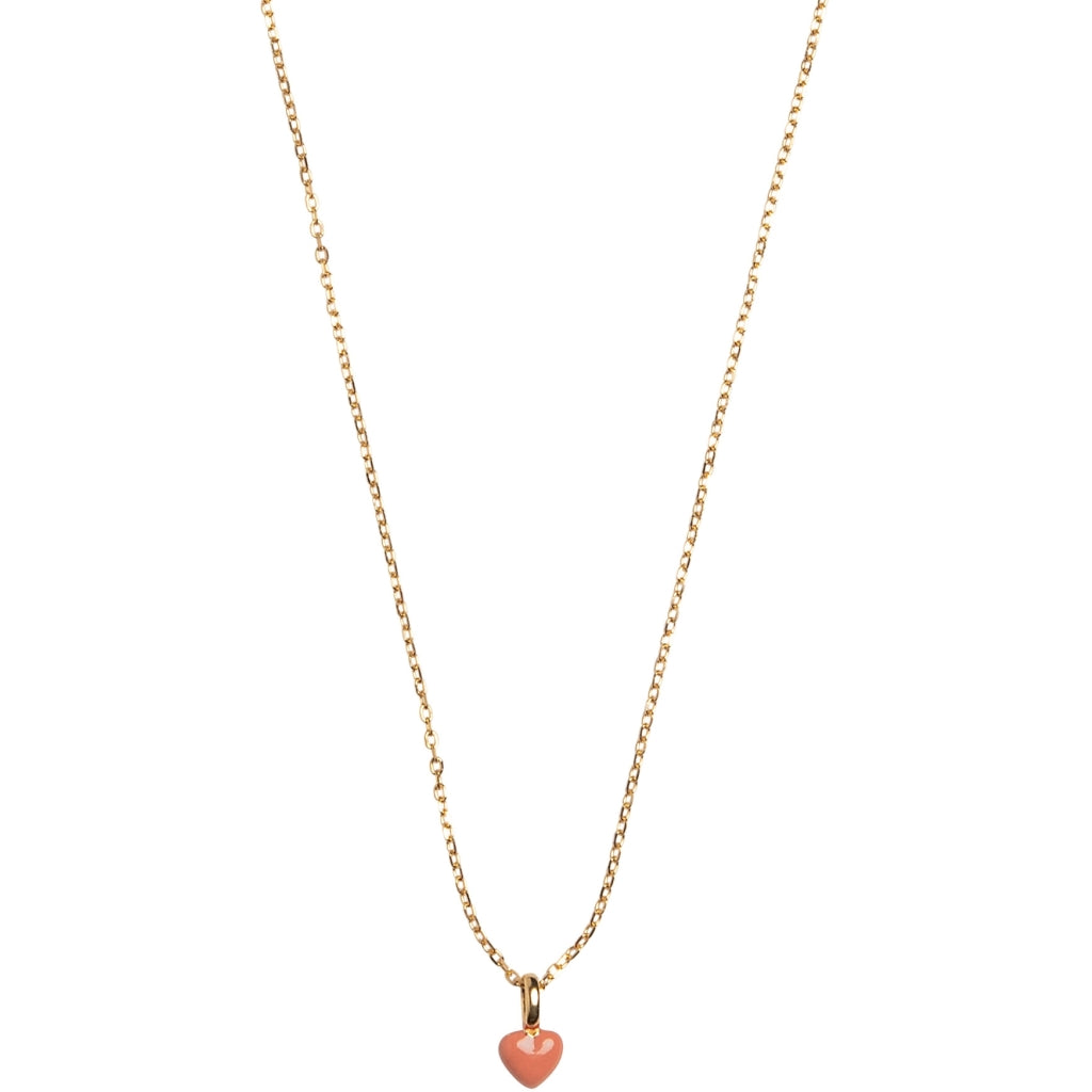 HALSKÆDE, AMORE Light Coral 45+5CM