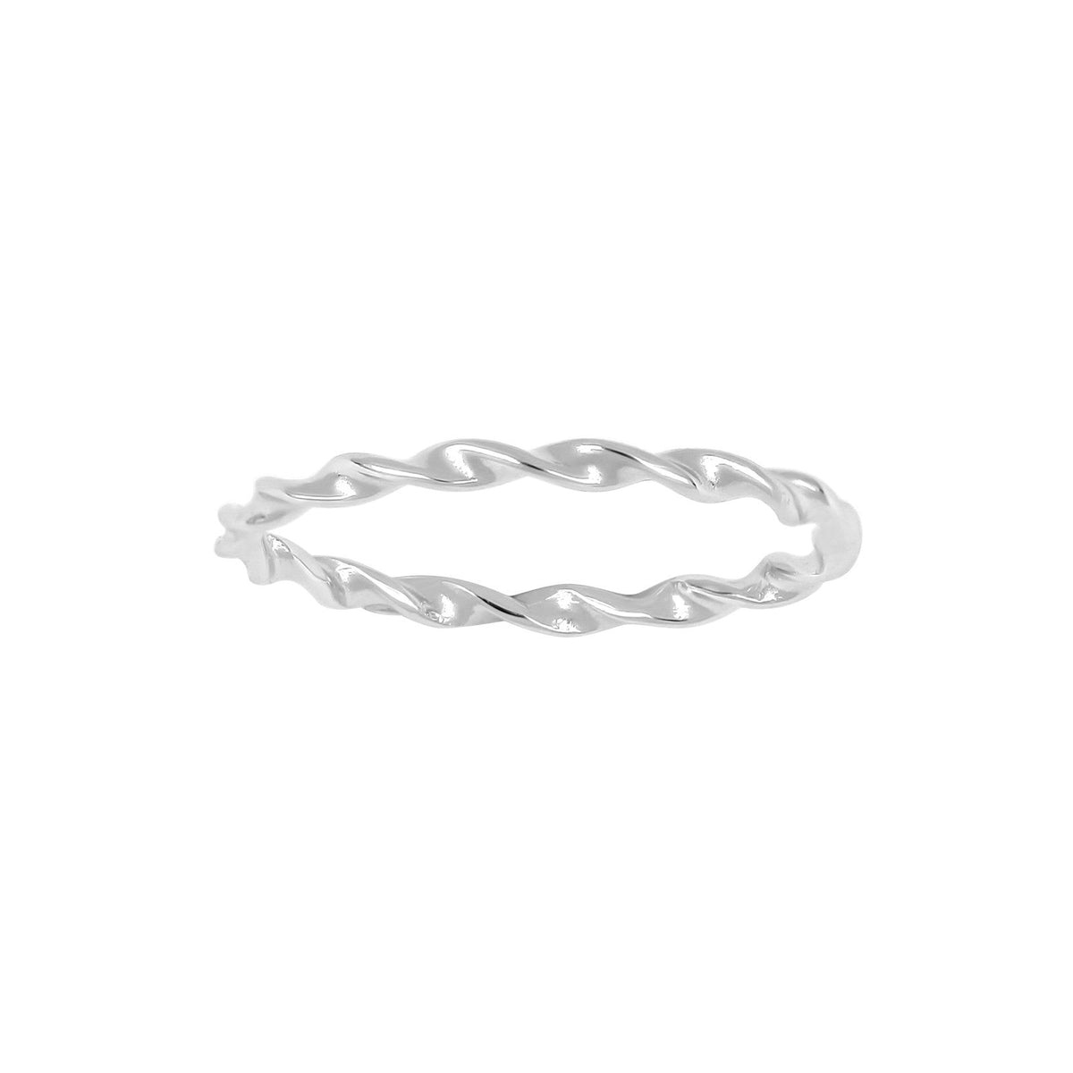 RHOD. SØLVRING NICE52 1,6MM