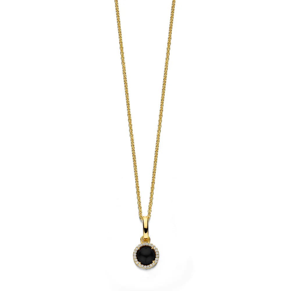 EUPHORIA PENDANT GP/CZ BLACK
