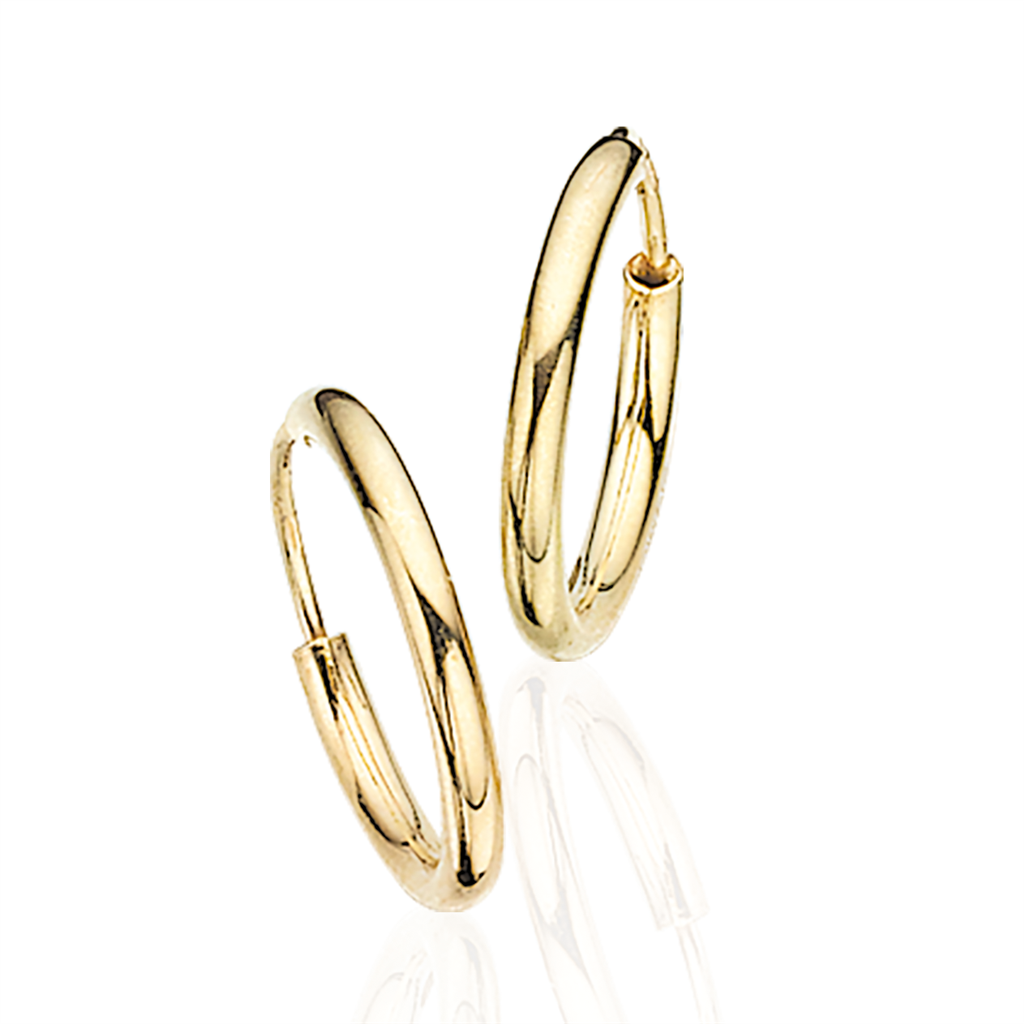 CREOLER 2 X 15 MM. 8 KT.