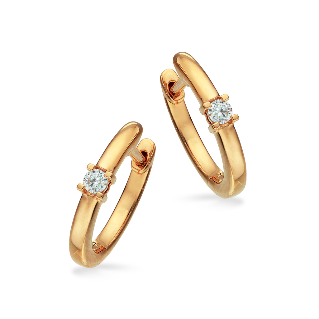 14KT.CLIP-CREOL 0,07 H-W/SI KLEOPATRA