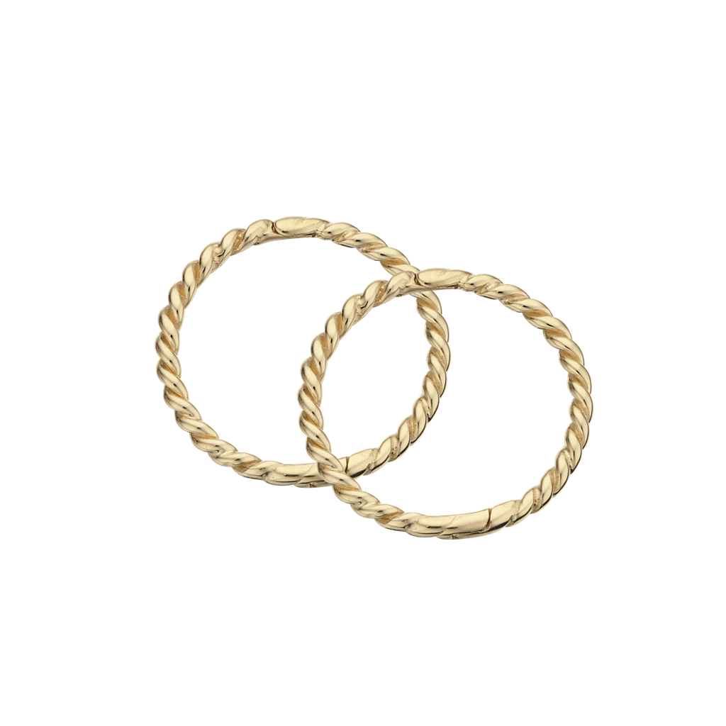 CLIP-CREOLER SNOET 1 X 12 MM. 8 KT.