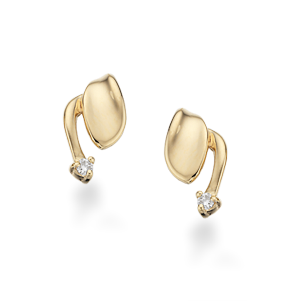 ØREPYNT 0,05 H-W/SI 14 KT.