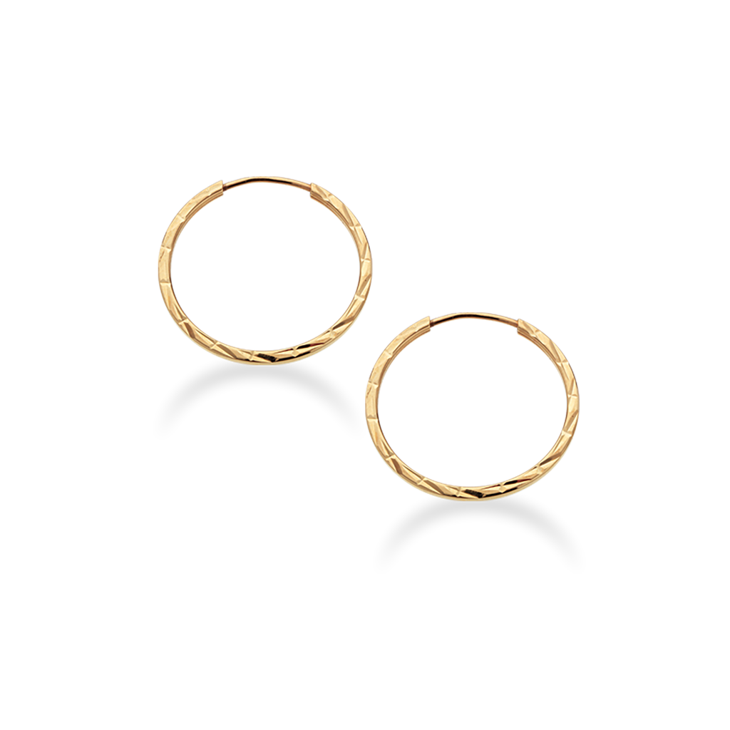 CREOLER FACET 23 MM. 8 KT.