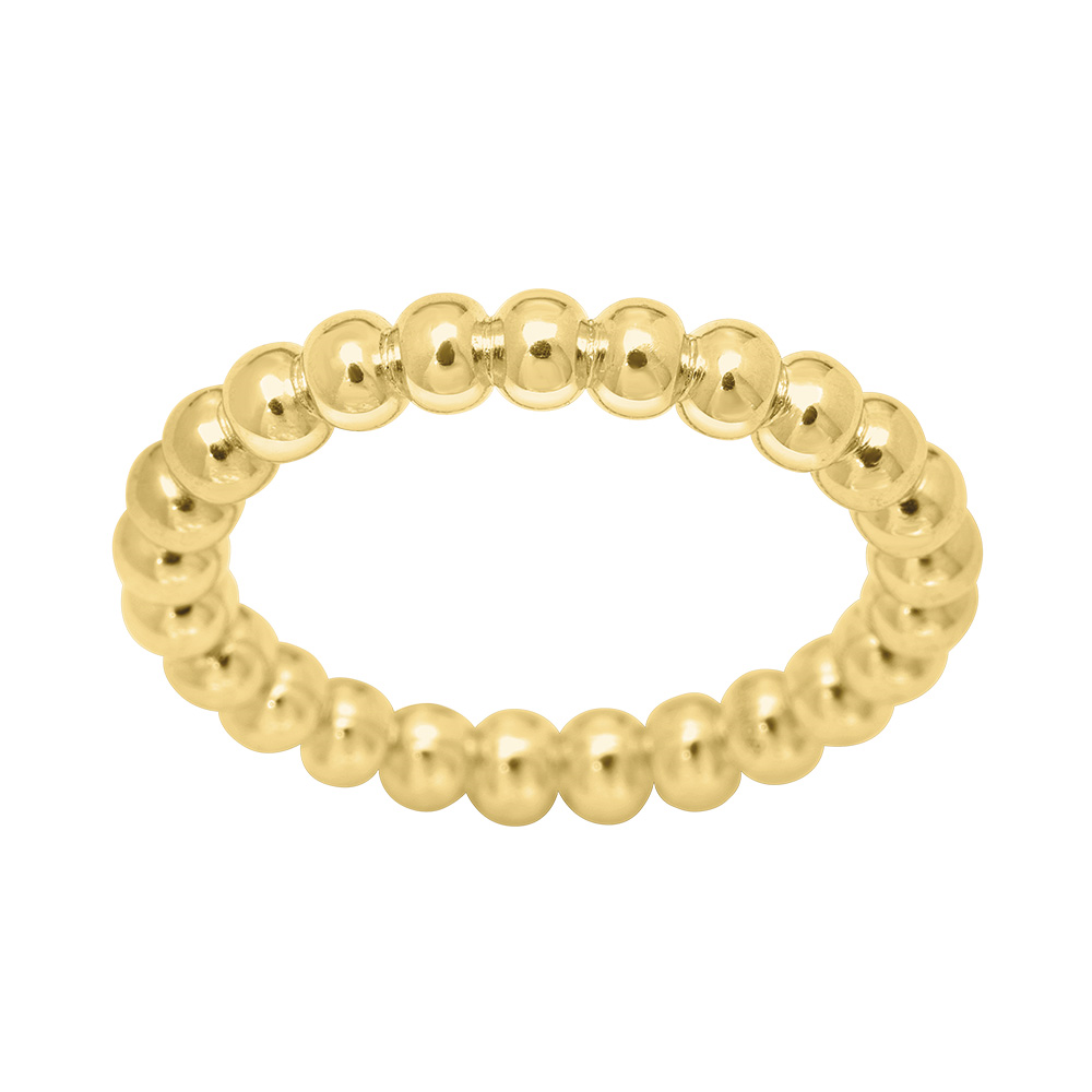 FORGYLDT SØLV RING CHAIN52 3MM