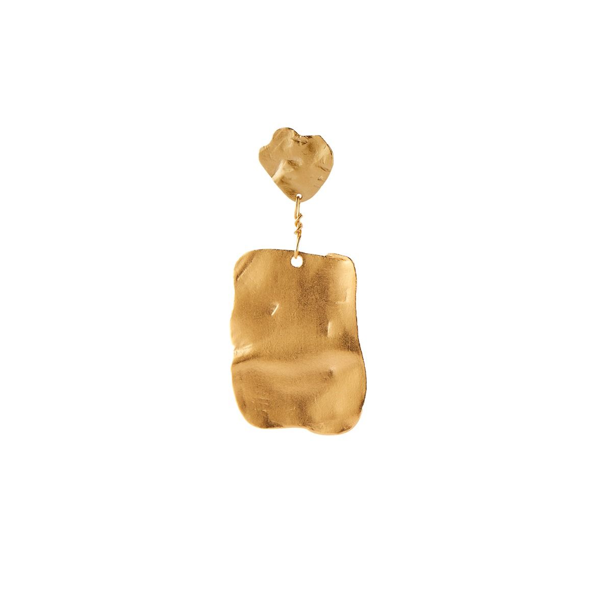 SØLV ØRESTIK GOLDEN REFLECTION SINGLE