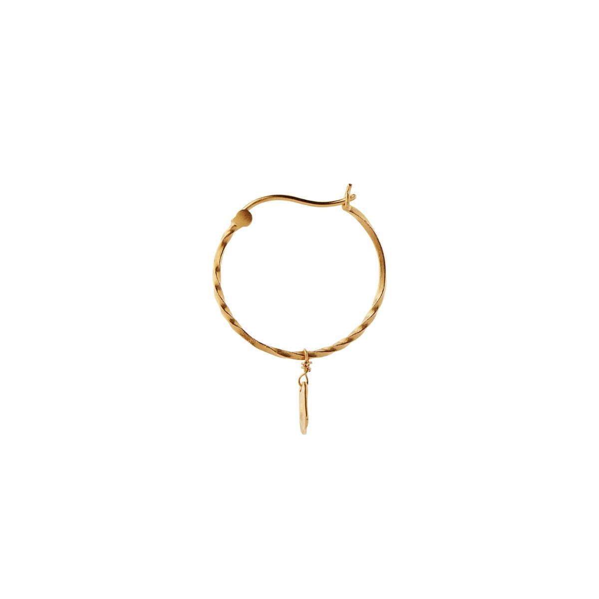 SØLV CREOL FLOW WITH HAMMERD PENDANT