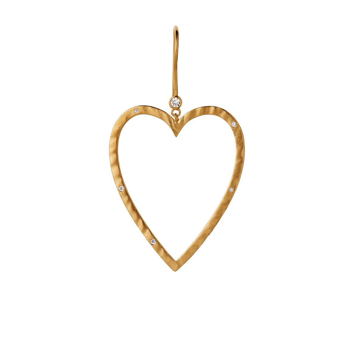 POWER HEART EARRING - SINGLE