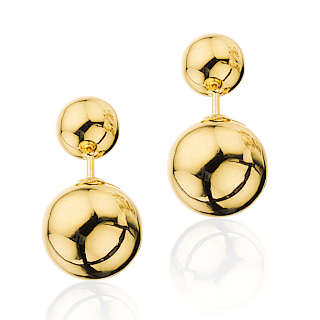 SØLV/FG ØREPYNT KUGLER