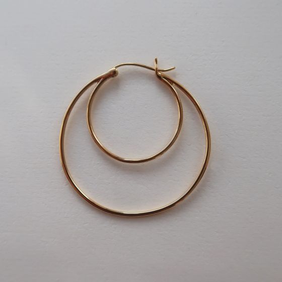DOUBLE CREOL GRANDE EARRING - SINGLE
