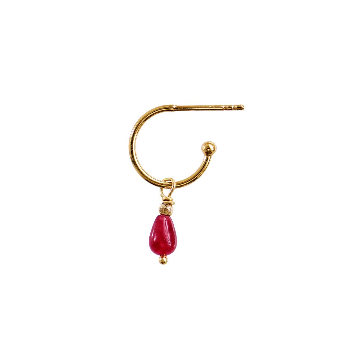 LOVE DROP CREOL EARRING