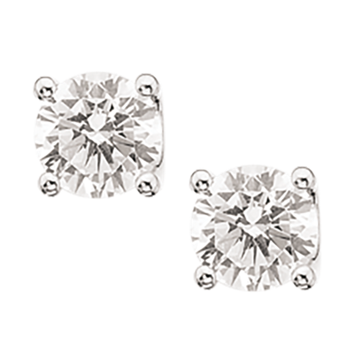 ØREPYNT 7 MM. SØLV SYN.ZIR. RH.