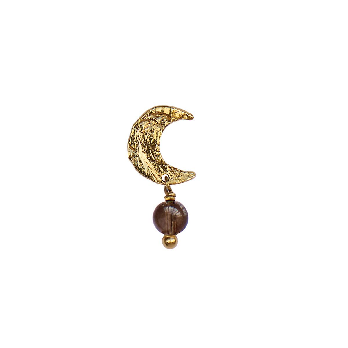PETIT CLAIRE DE LUNE EARRING MOCHA
