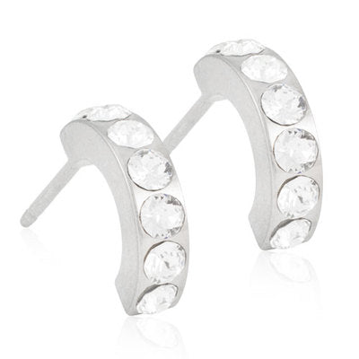 NT PENDANT BRILLIANCE CURVED 10 MM, CRYSTAL