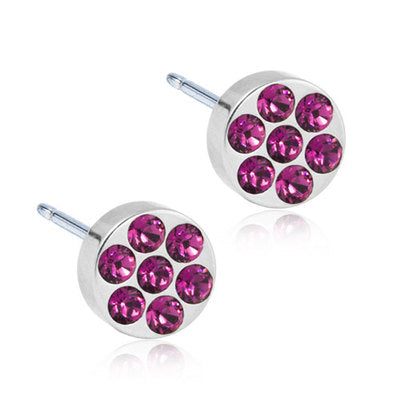 BLOMDAHL ØREPYNT PLENARY AMETHYST