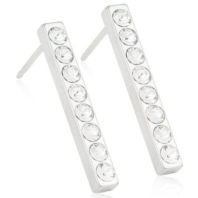 NT PENDANT BRILLIANCE STRAIGHT 20 MM, CRYSTAL