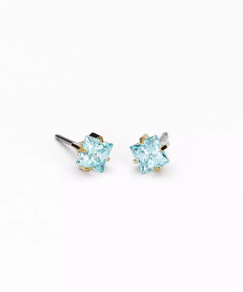 GT TIFFANY EDGE 5 MM, CZ AQUAMARINE