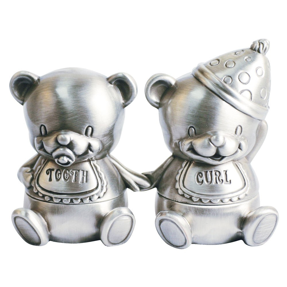 MIN FØRSTE TAND & HÅRLOK BAMSE ÆSKER