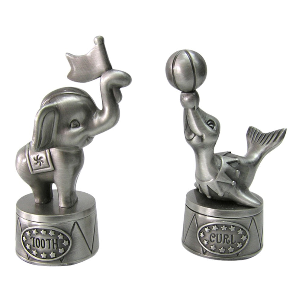 ÆSKER MED MIN FØRSTE TAND & HÅRLOK I FORTINNET