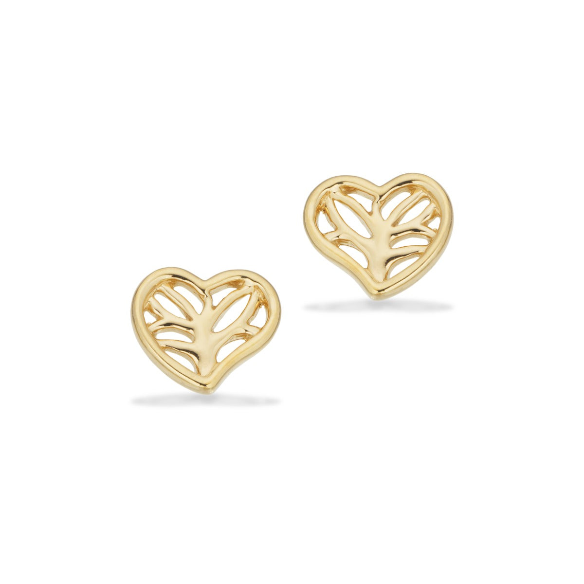 ØRERINGE HJERTE M. LIVETS TRÆ SØLV FG.