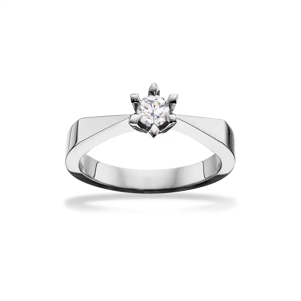 VICTORIA RING 14 KT. HV 0,20 G-TW/SI