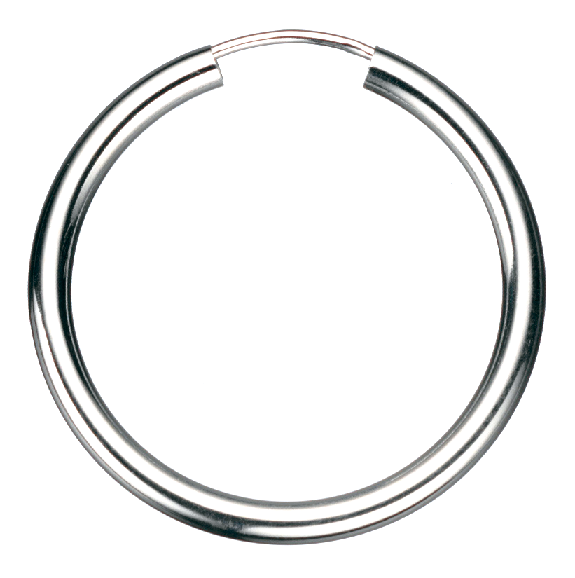 CREOLER 2,5 X 30 MM. SØLV