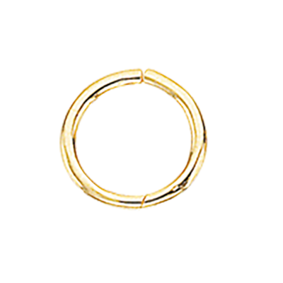 CLIP-CREOLER 1 X 9 MM. SØLV FG.