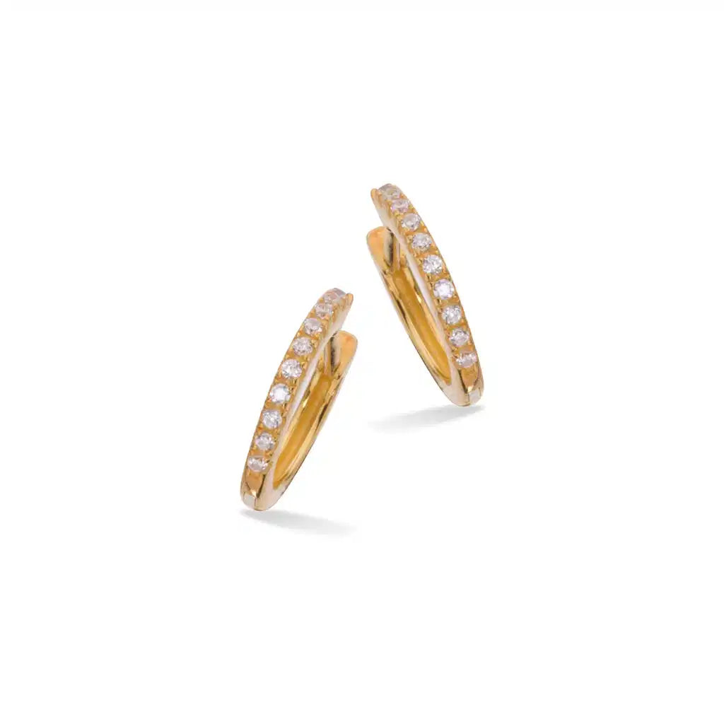 CLIP-CREOLER 1,5 X 12,5 MM. SYN.ZIR. SØLV FG.