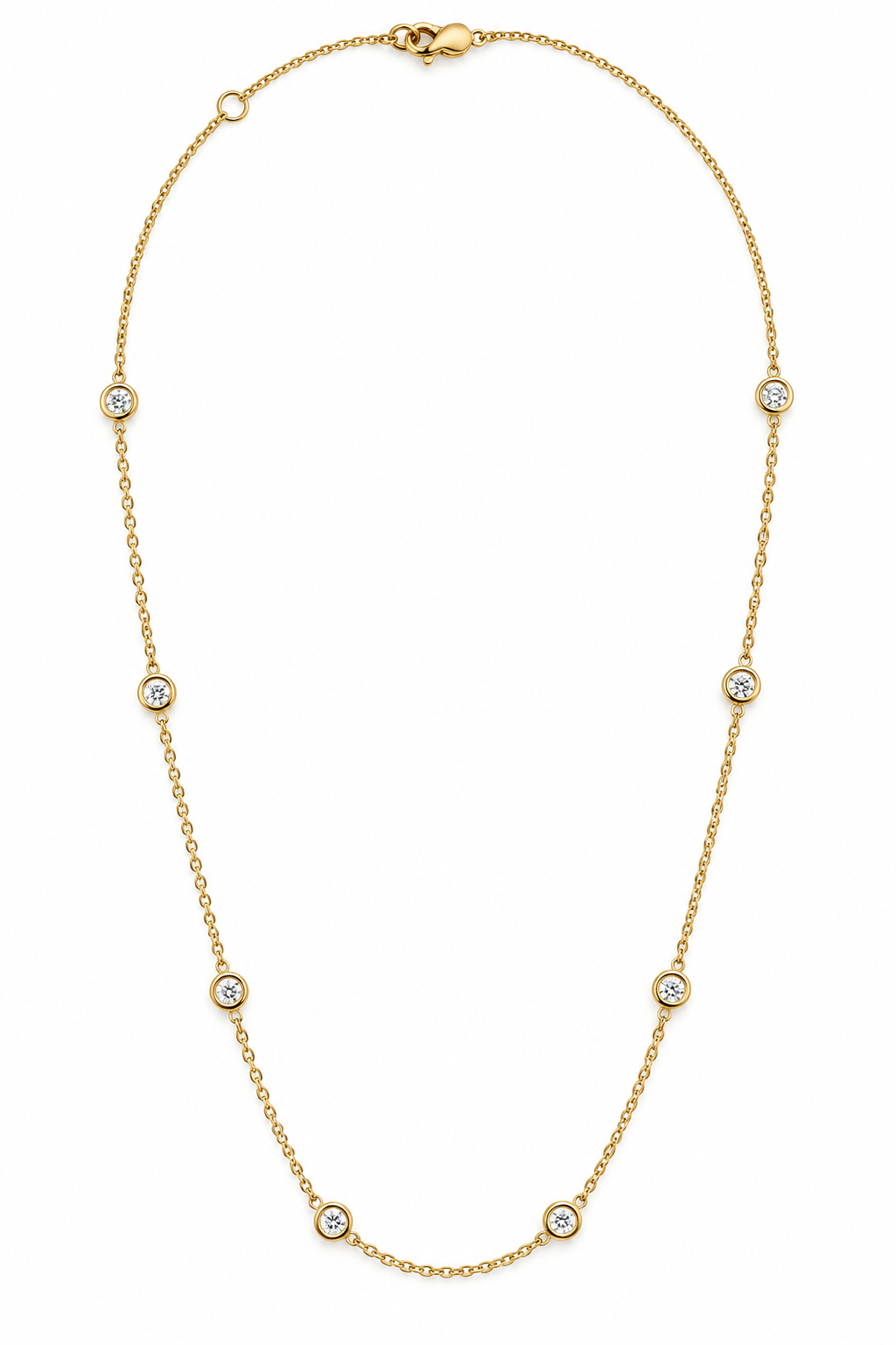 SØLV COLLIER FORG M.ZIR 42+3CM