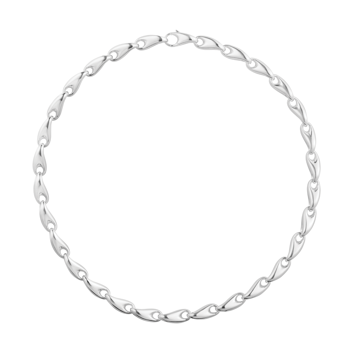 REFLECT MEDIUM NECKLACE 652C SILVER M