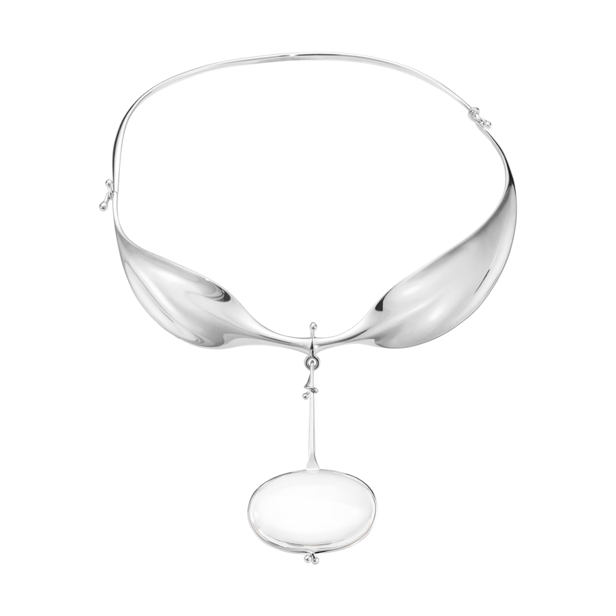 VIVIANNA NECKRING 242A SILVER ROCK CRYSTAL ML