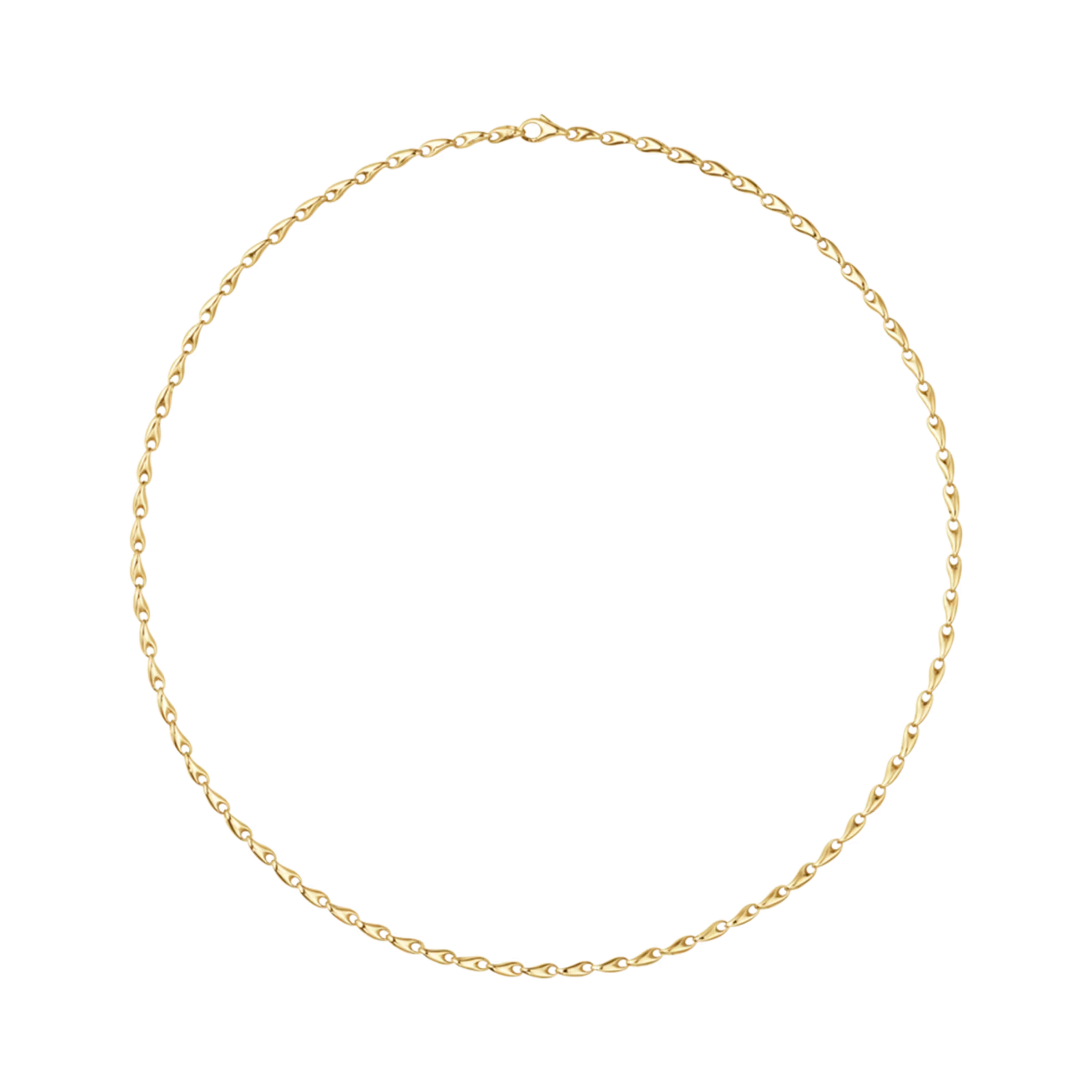 GEORG JENSEN REFLECT TYND HALSKÆDE I 18 KT. GULD