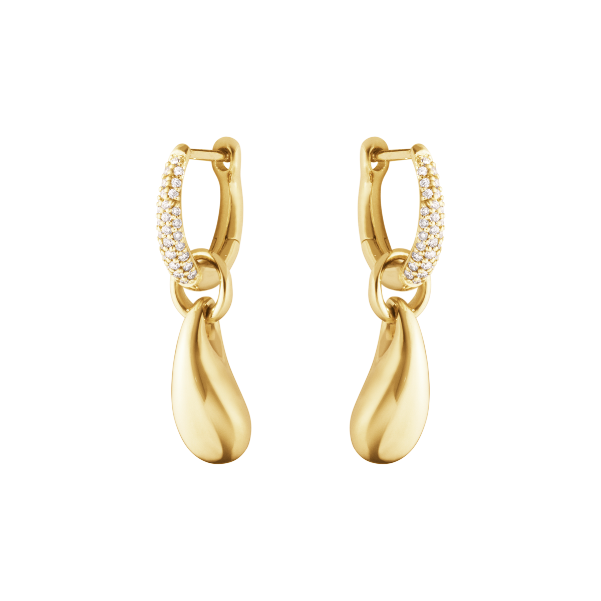 REFLECT ØRERING 1647I YG DIAMOND 0.14 CT