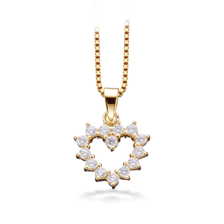 HJERTE SYN.ZIR 14 KT.