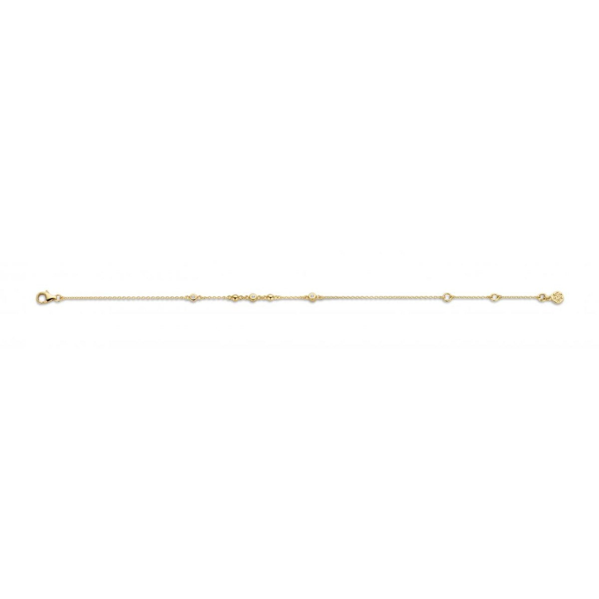 Spirit Icons Soul Bracelet Armbånd i Forgyldt Sølv