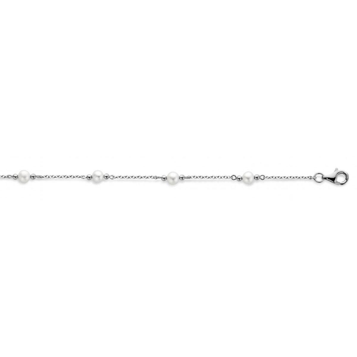 S.ICON SØLV ARMBÅND ATHENA PEARL