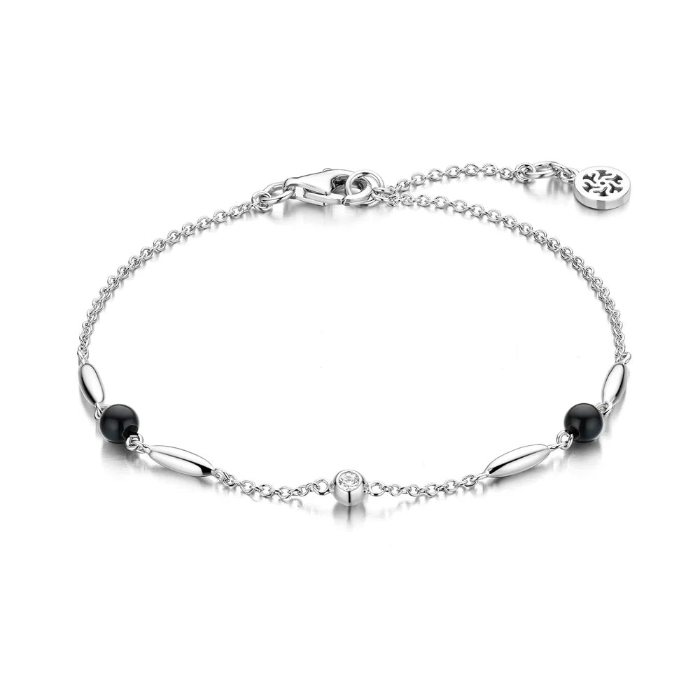 CORNELIA BRACELET SL/CZ BLACK