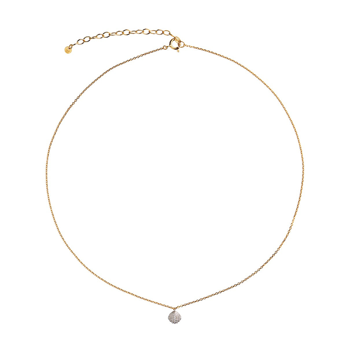 TRES PETIT VINTAGE SHELL NECKLACE