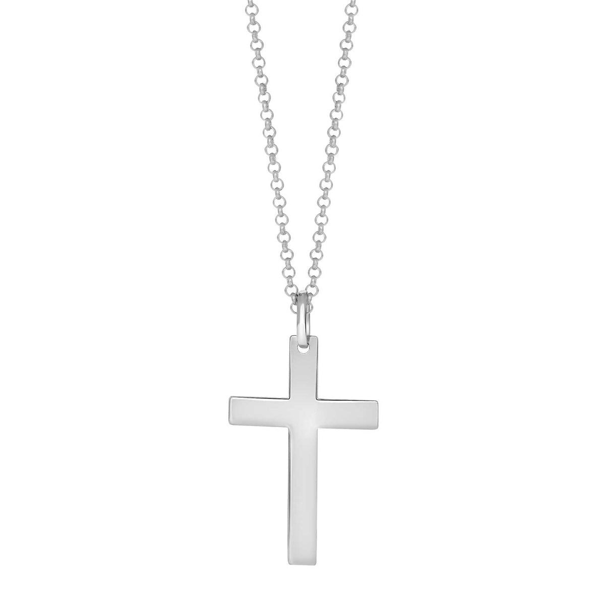 SON KÆDE STÅL MED KORS