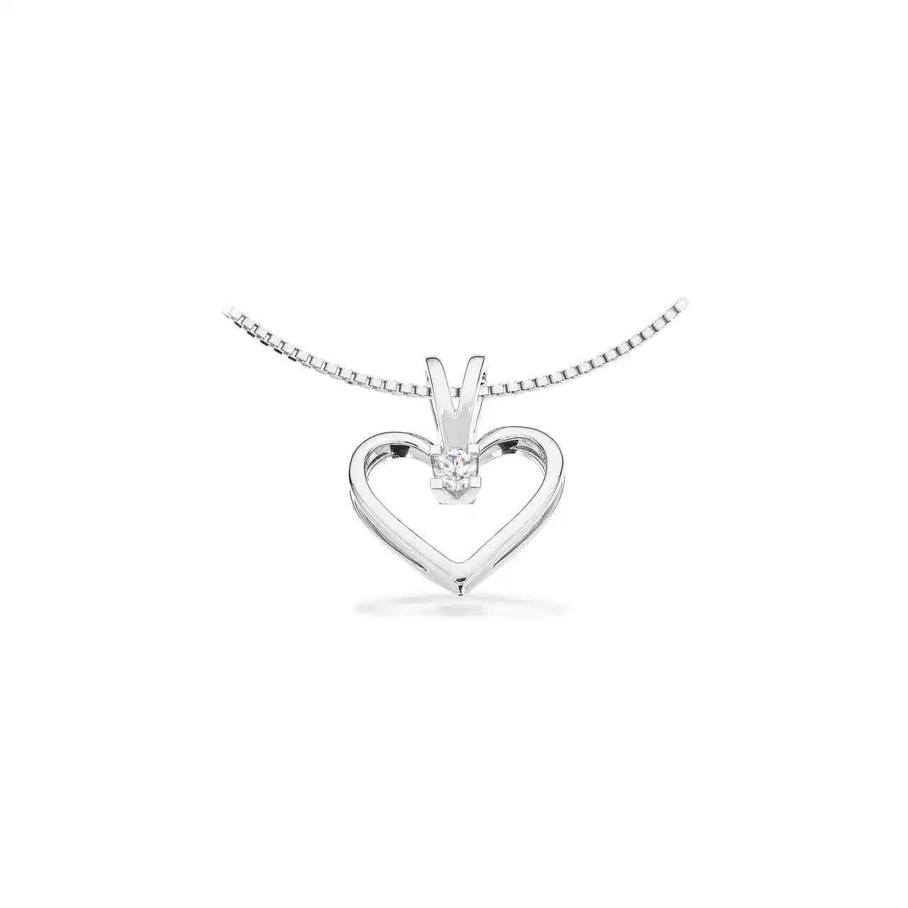 14KT.KLEOPATRA HJERTE 0,05W/SI