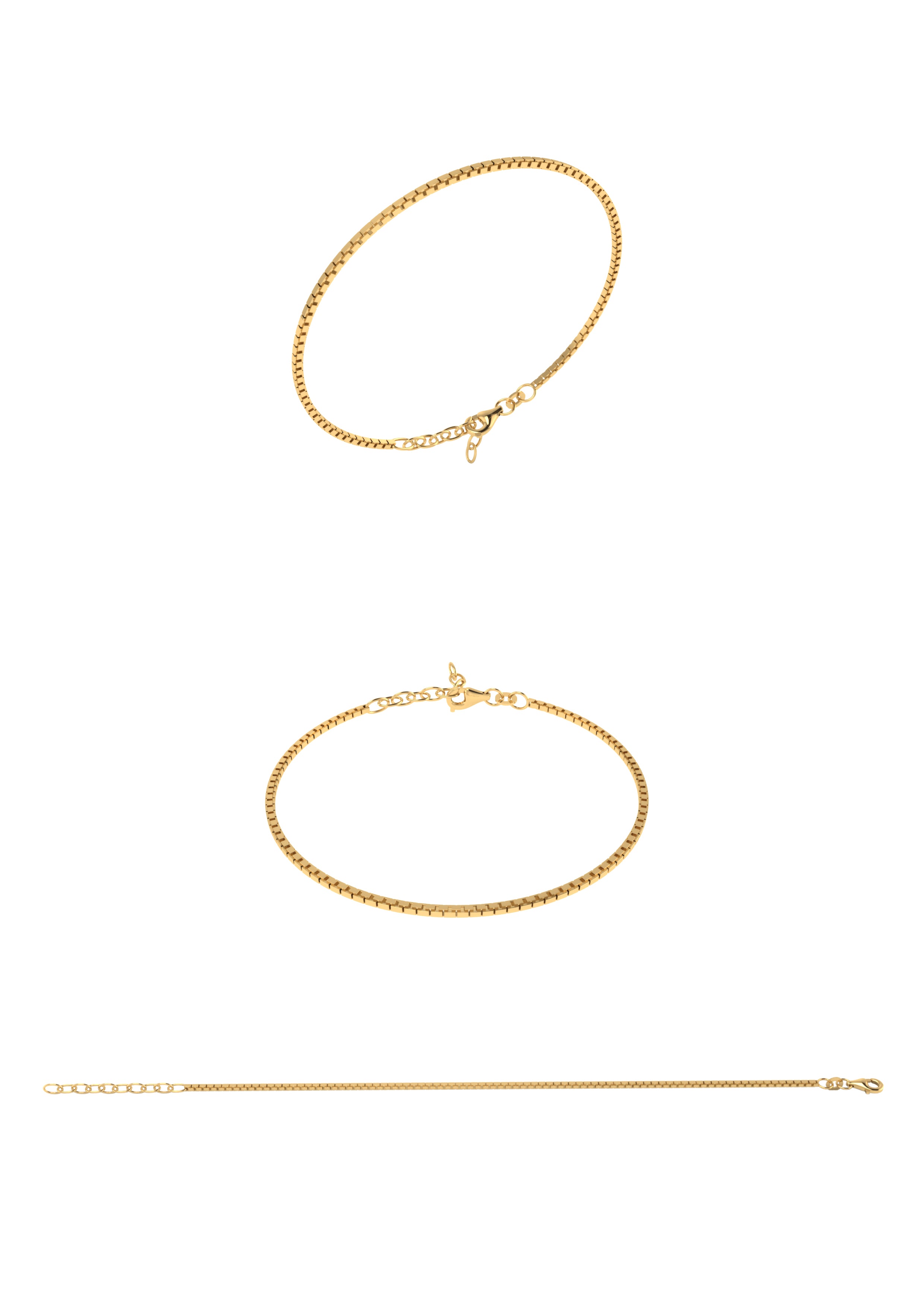 8KT. ARMBÅND VENEZIA