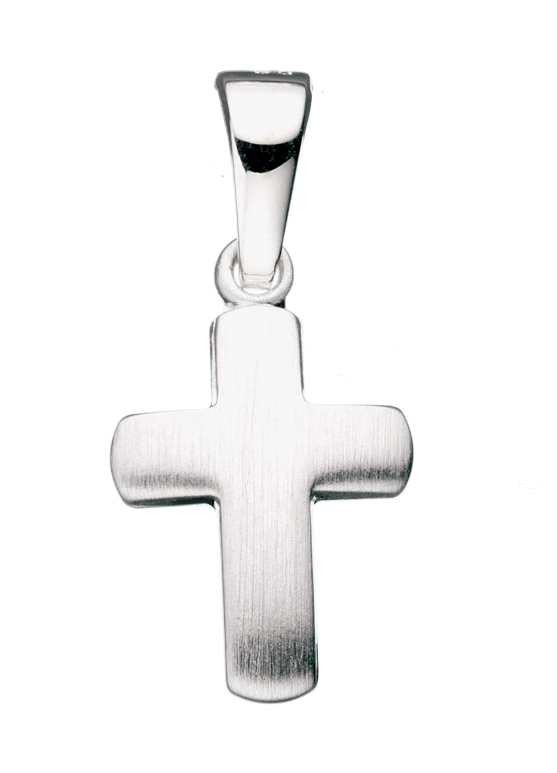 KORS MAT 12 X 9 MM. SØLV