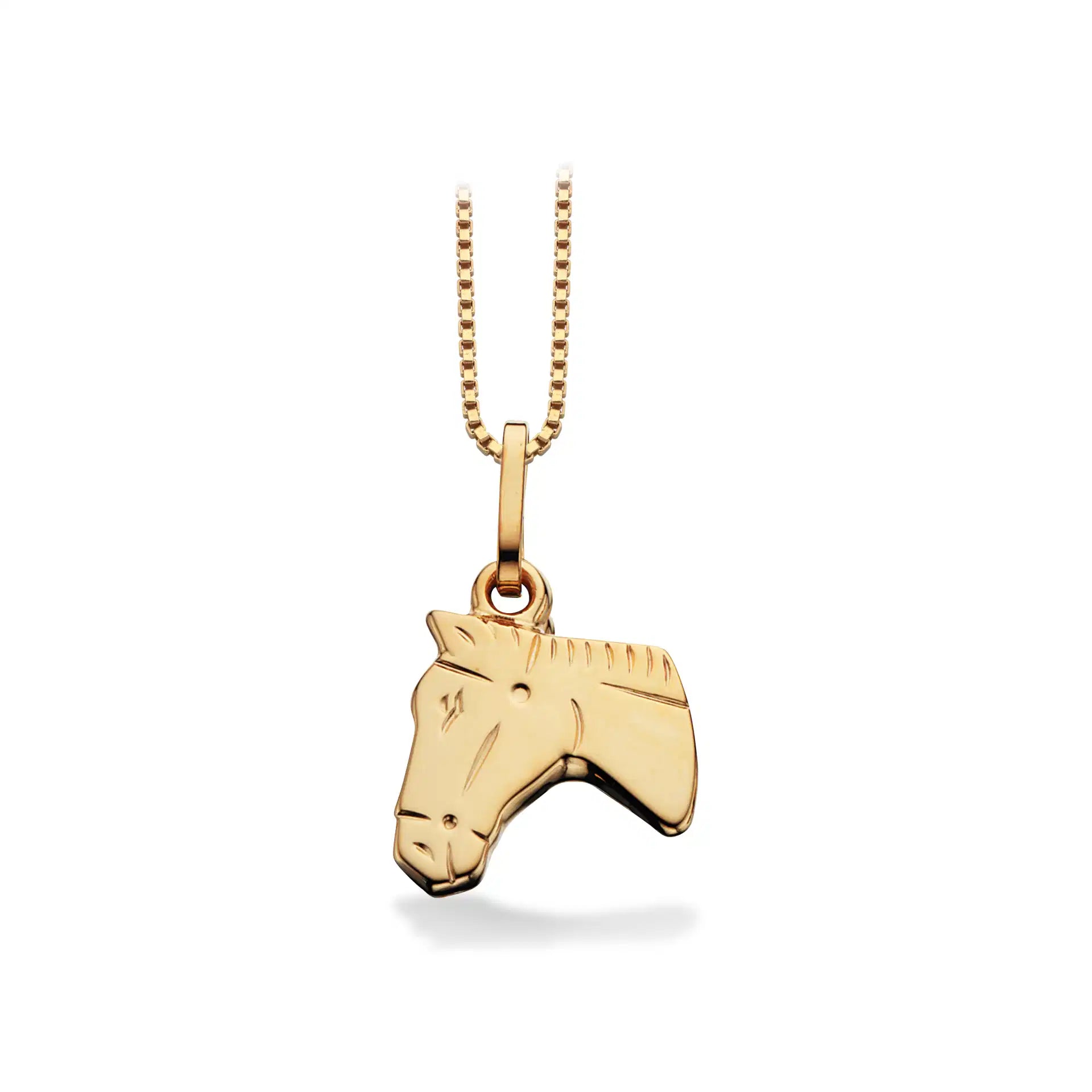 VEDHÆNG HESTEHOVED 8 KT.