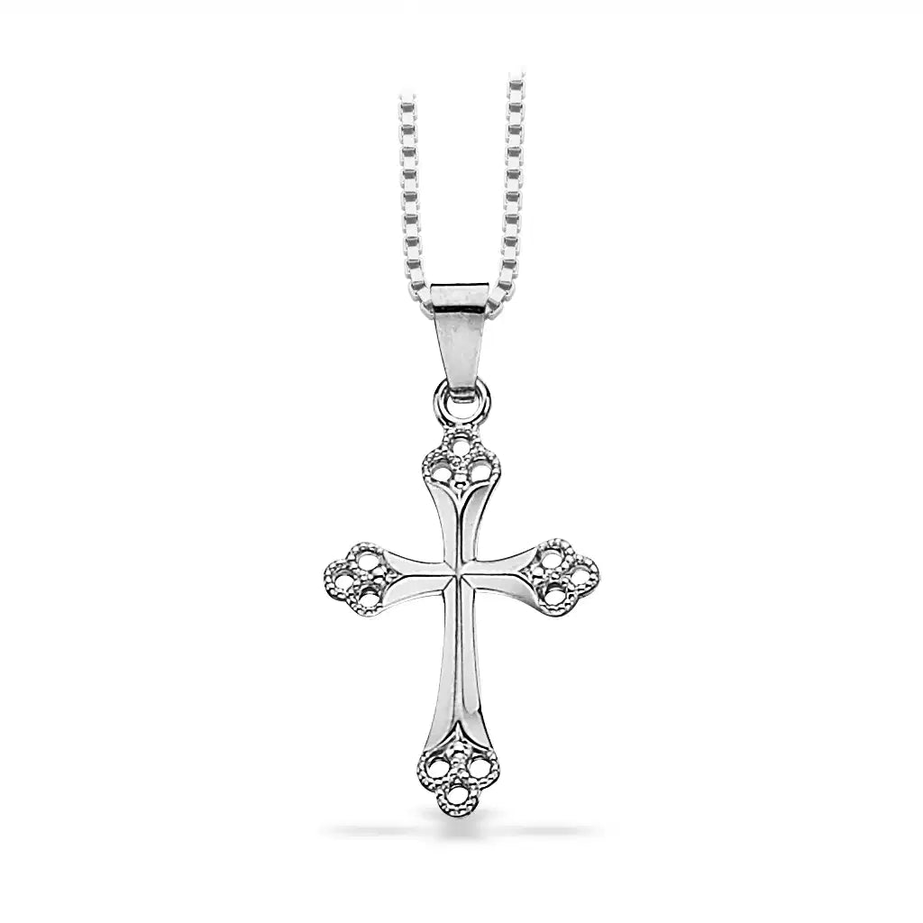 KORS 19 X 14 MM. SØLV