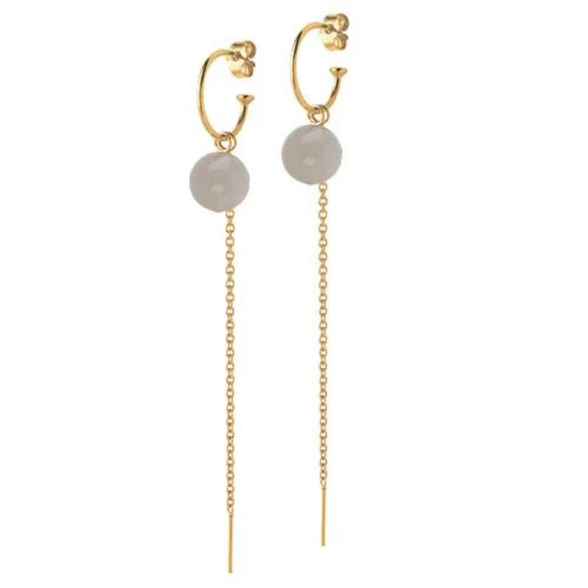 PENDANT FOR CREOL GREY MOON PER PIECE - RHOD